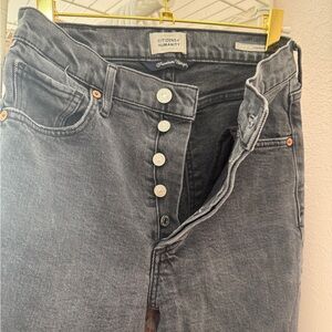 Citizens of Humanity High Rise Gray Jeans